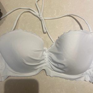 PInk White Top Bikini